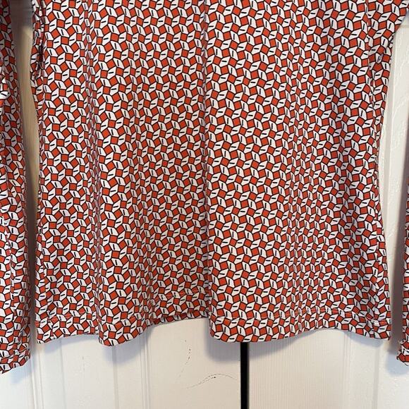 womens Tail long sleeve top zip white size medium - Picture 3 of 7